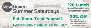 Summer Saturdays in New Haven - Shopping & Dining Celebration @ New Haven, CT