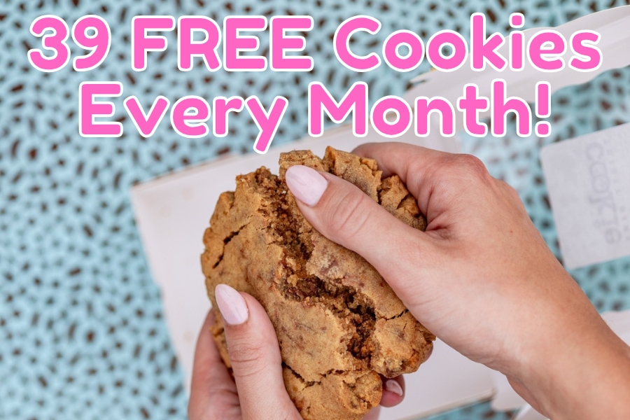 39 Free Cookies – Every Month in 2025